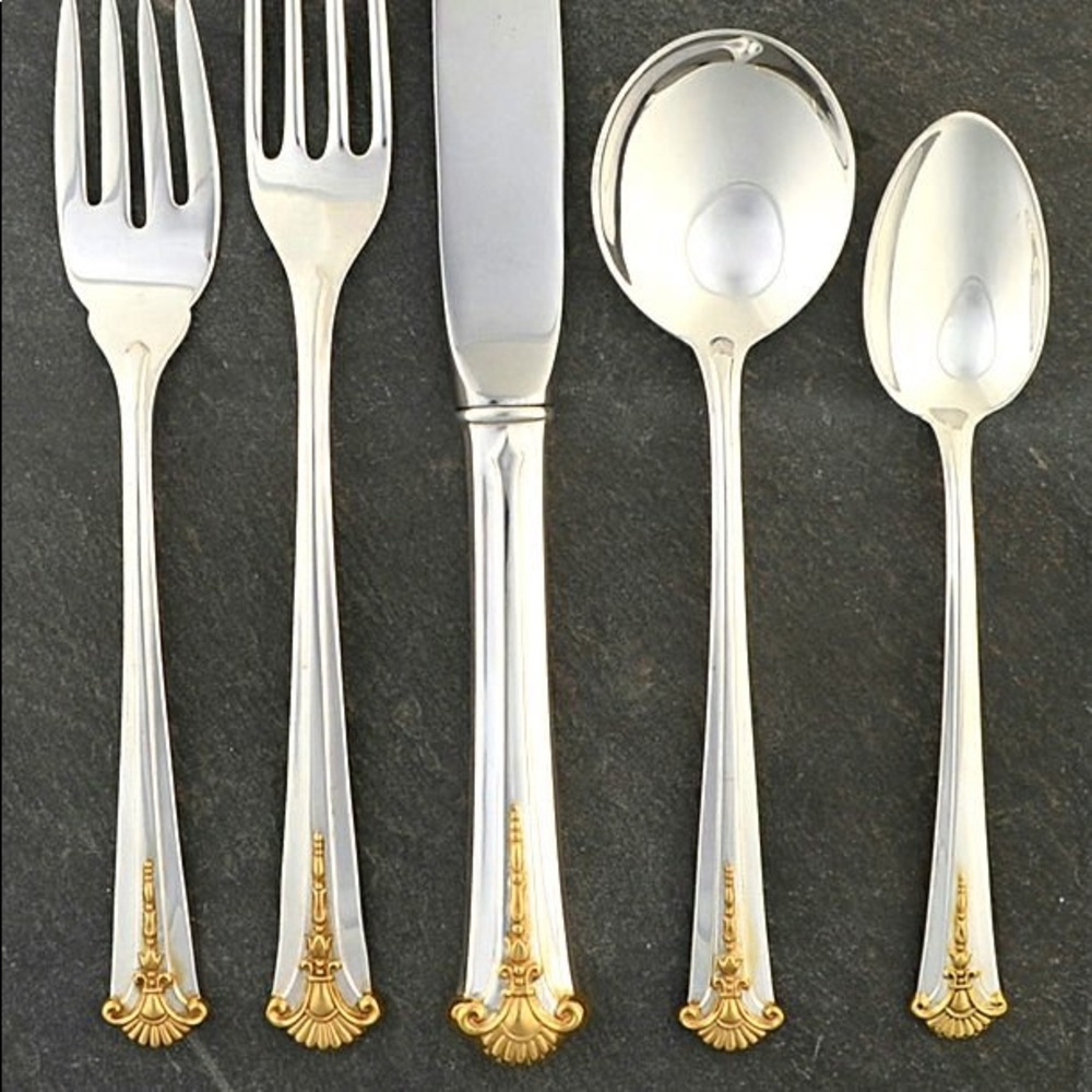 5-Piece Kirk-Stieff Severn-Worthington Sterling 20